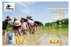 【 令和7年産 】 ゆめぴりか （ 玄米 ） 特Aランク 安心・安全の高みへ！栽培期間中農薬不使用 10kg 北海道 鷹栖町 たかすのお米 コメ こめ ご飯