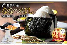 【令和7年産】 ななつぼし （無洗米） 真空パック 24kg 北海道 鷹栖町 たかすタロファーム 米 コメ こめ ご飯 無洗米 お米 ななつぼし コメ 無洗米