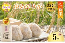 【先行予約】【西間農園】特別栽培米 ゆめぴりか みがき玄米 5kg JGAP認証農場 【1月から2月上旬発送】 米 お米 北海道米 特Aランク 国産 コメ 北海道 比布町 1005-051