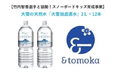【特定事業応援品】＜大雪旭岳源水＞2Ｌ×12本