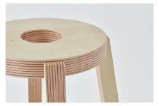 スツール「PW stool」　カラー：redorange