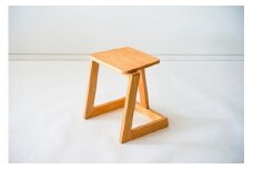 ハンの木の家具 スタッキングスツール（板座）