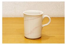 理創夢工房「白土練込みシリーズ／マグカップ」〈カラー：ピンク〉
