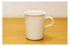 理創夢工房「白土練込みシリーズ／マグカップ」〈カラー：黄〉