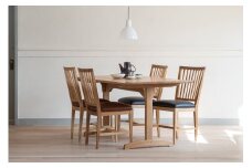 〈北の住まい設計社〉Dining Table Shaker ⅡW1600 &Grace Chair_OA-1902/1410 （ダイニングテーブルシェーカーⅡ＆グレイスチェア）◆高島屋選定品◆【99000079】