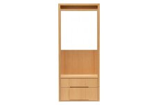 〈大雪木工〉Parsonal（パーソナル） 60ワードローブ◆高島屋選定品◆【99000121】