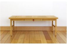 〈大雪木工〉luonto（ルオント） 106リビングテーブルBR◆高島屋選定品◆【99000166】
