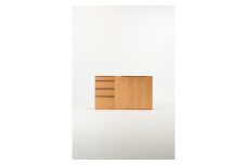 〈大雪木工〉はんの木の家具 120キャビネット◆高島屋選定品◆【99000177】