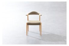 〈木と暮らしの工房〉ａｍチェアー（布張り）◆高島屋選定品◆【99000188】