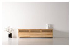 〈WOOD WORK〉Otti mania 1500 louver type（オッティマニア1500ルーバータイプ）ＡＶボード◆高島屋選定品◆【99000198】