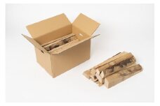 キャンプに最適！広葉樹の薪２箱セット【長さ：約430ｍｍ】