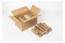 キャンプに最適！広葉樹の薪１箱【長さ：約280ｍｍ】