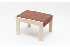 センの木の家具 Ottoman（T-9074 レッドブラウン）