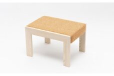 センの木の家具 Ottoman（T-9073 イエロー）