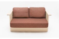 センの木の家具 Kigakiku Sofa（T-9074 レッドブラウン）