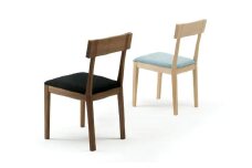 SORIDOME chair　樹種：タモ　カラー：白