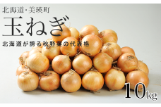 【先行予約】玉ねぎ 10kg <令和7年産 >美瑛選果 美瑛町産 | ふるさと納税 人気 おすすめ ランキング たまねぎ 玉ねぎ 玉ネギ タマネギ 玉葱 オニオン 10kg スライス サラダ ハンバーグ 肉じゃが 味噌汁 焼き肉 バーベキュー BBQ スープ 国産 野菜 新鮮 北海道 送料無料 [009-29]