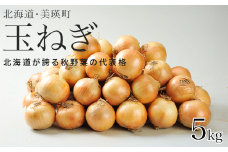 【先行予約】玉ねぎ 5kg <令和7年産 >美瑛選果 美瑛町産 | ふるさと納税 人気 おすすめ ランキング たまねぎ 玉ねぎ 玉ネギ タマネギ 玉葱 オニオン 5kg スライス サラダ ハンバーグ 肉じゃが 味噌汁 焼き肉 バーベキュー BBQ スープ 国産 野菜 新鮮 北海道 送料無料[006-19]