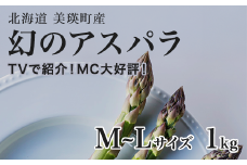 【令和8年産先行予約】  幻のアスパラ M～Lサイズ 1kg ラスノーブル <令和8年産 > 北海道 美瑛町 本山農場 グリーンアスパラ  | グリーン アスパラガス アスパラ あすぱら あすぱらがす 採れたて 新鮮 旬 産地直送 野菜[013-83]