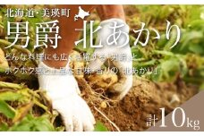 【先行予約】じゃがいも（男爵・北あかり）計10kg <令和7年産 >黒木農場  | 人気 おすすめ ランキング いも 芋 イモ じゃがいも ジャガイモ 男爵 北あかり きたあかり キタアカリ 北海道 野菜[010-209]