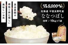 【令和7年産】お米ななつぼし　10kg（精米）