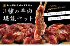ジンギスカン3種堪能セット
