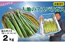 【2025年発送】【中富良野町寺坂農園】大地のアスパラガス（2kg）