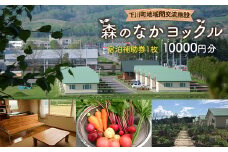 下川町 地域間交流施設 森のなかヨックル 宿泊補助券 10000円 北海道 コテージ F4G-0118