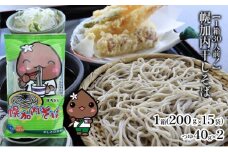 [№5795-0308]【1箱30人前！】幌加内干しそば　200g×15袋