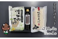 [№5795-0312]半生そばセット