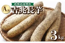 遠別産 吉兆長芋（A品約3kg)