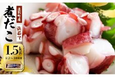 【極肉厚】遠別煮タコ足セット（約1.5㎏）								