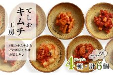 てしおキムチ工房・キムチおまかせランダム6個セット★ ＜天塩の國＞