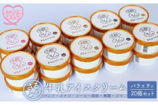 【思いやり型返礼品】さるふつ牛乳アイスクリーム バラエティ20個セット｜ ふるさと納税 北海道 猿払 牛乳 アイス バラエティ セット 思いやり型返礼品 寄贈型 こども宅食応援団 ワンストップ マイページ 小松水産株式会社 猿払村【0302701】