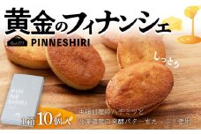 黄金のフィナンシェ 10個