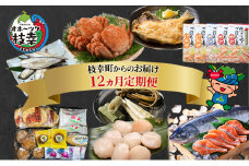 ～北海道枝幸町からのお届け まるごと堪能品！ 定期便9～【 ホタテ 貝柱 大粒 冷凍 ほたて 毛がに ほたて ステーキ めじか鮭 切身 ホッケ フライ など】 