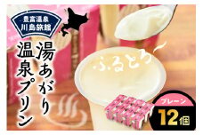 湯あがり温泉プリン プレーン 120g×12個