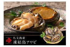 北海道 礼文産 産地直送 鮮度抜群 天然 凍結 あわび 500g [ 魚介類 アワビ 鮑 ] 