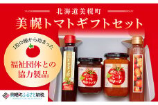 1粒の種から始まった福祉団体との協力製品!美幌トマトギフトセット ふるさと納税 人気 おすすめ ランキング 調味料 料理 味付け ポン酢 ケチャップ ミートソース お酢 北海道 美幌町 送料無料 BHRC003