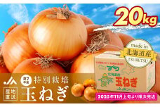 R7年産先行受付 玉ねぎ 20kg 特別栽培 | 北海道津別町 