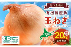 R7年産 有機農産物 玉ねぎ 20kg (有)矢作農場 | 北海道津別町 