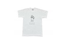 「知床トコさん」×久米繊維　コットンTシャツ　カメラ柄　XLサイズ【1345850】
