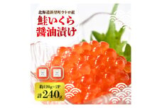 ＜新物＞鮭いくら醤油漬け　約120g×2パック【1546306】
