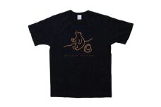 「知床トコさん」×久米繊維　コットンTシャツ　コーヒー柄　Mサイズ　半袖【1629322】