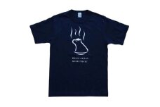 「知床トコさん」×久米繊維　コットンTシャツ　温泉柄　XLサイズ　半袖【1634843】