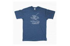 「知床トコさん」×久米繊維　コットンTシャツ　飛行柄　Sサイズ　半袖【1634961】