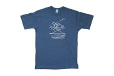 「知床トコさん」×久米繊維　コットンTシャツ　飛行柄　XLサイズ　半袖【1634966】