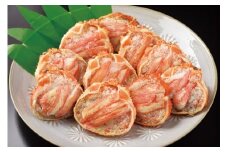 お手軽混ぜるだけ！本ずわい蟹甲羅盛　120ｇ10個セット【03023】