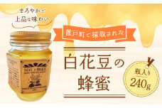 蜂蜜（置戸町採取 白花豆）240g×1 【 ふるさと納税 人気 おすすめ ランキング はちみつ ハチミツ 蜂蜜 北海道 置戸町 送料無料 】 OTD001