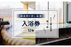おけと勝山温泉ゆぅゆ入浴券12枚 【 ふるさと納税 人気 おすすめ ランキング 宿泊 温泉 入浴 源泉掛け流し 自然 北海道 置戸町 送料無料 】 OTD003